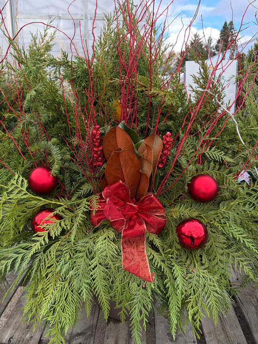 OUTDOOR GREENERY POT - LOTS OF DIFFERENT SIZES - CLICK HERE AND SCROLL DOWN