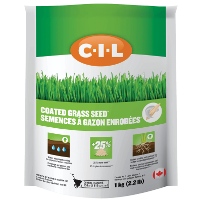 GRASS SEED - SUN AND SHADE - COATED - 1KG